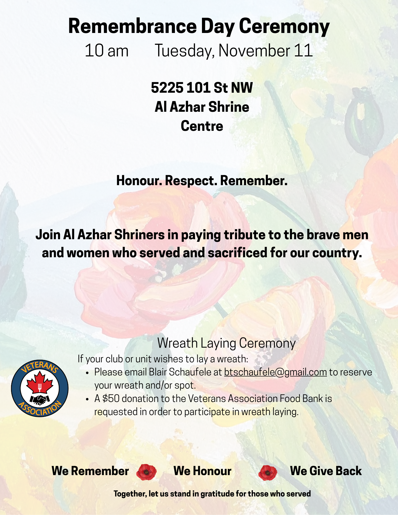 Remembrance Day Ceremony